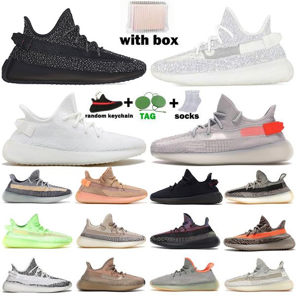 

reflective 3m v2 running shoes static belgua 2.0 semi frozen butter yellow blue designer men women trainer sneakers size 36-48 with box