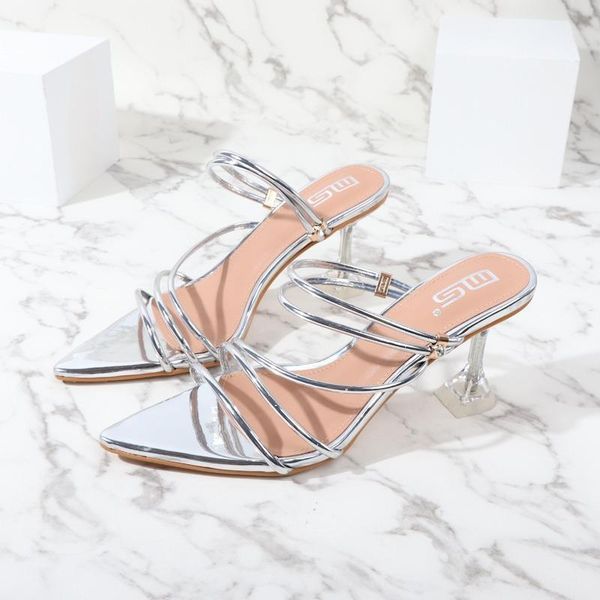 

dress shoes women gladiator leather high heels woman slippers slides ladies sandals femaleshoes mujer sapato feminino, Black