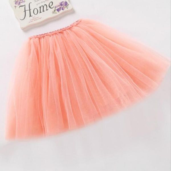 

skirts 2021 fashion girls princess lovely tutu 2-10year kids summer clothes 3 layers gauze short1, Blue