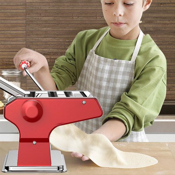 

food processors stainless steel manual noodle maker hand operated spaghetti pasta cutter pressing machine dumpling wonton