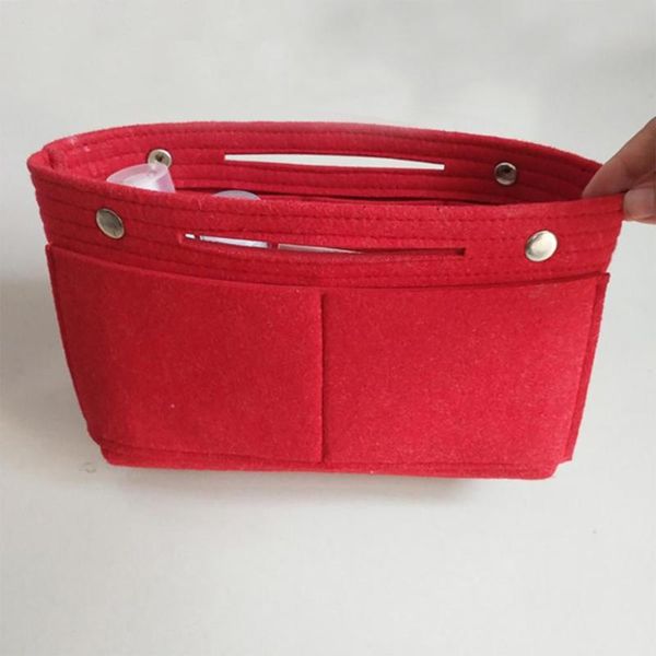 

eyebrow tools & stencils 1pc durable cosmetic bag felt pouch wear-resistant dust-proof wide mouth organizer