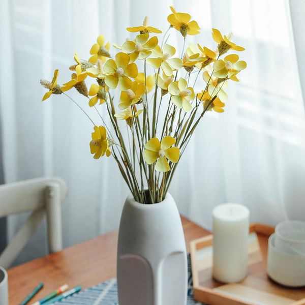 

decorative flowers & wreaths 10pcs natural preserved dried violet eternal butterfly bouquet nordic home decor wedding party decoration shoot