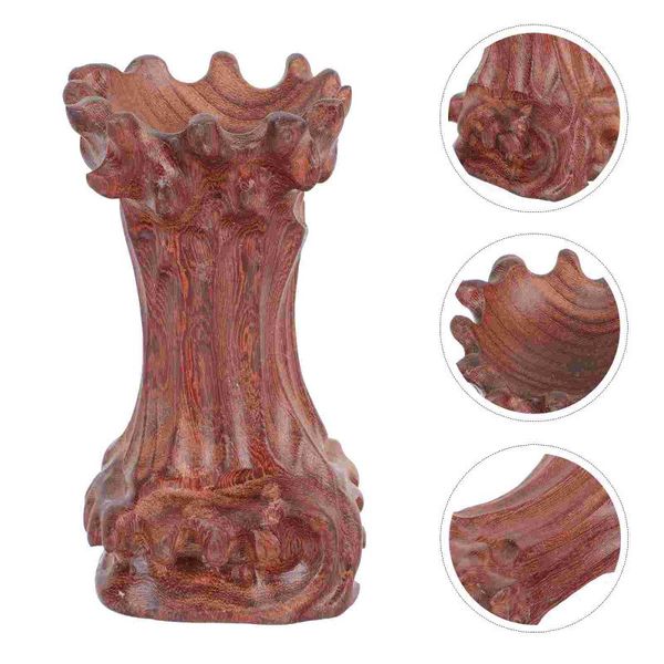 

decorative objects & figurines crystal holder wooden display stand base creative deskdecoration