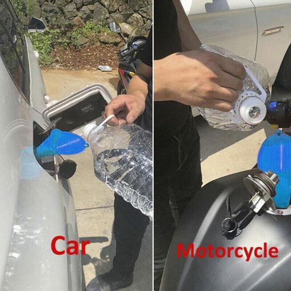 

general motorcycle car long mouth funnel accesorios para auto plastic refueling for automotive oil change atv parts