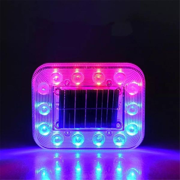 

car rear-end collision prevention solar warning flashing light truck night parking tail width headlights