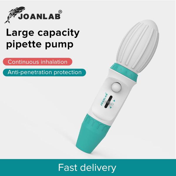 

lab supplies joanlab pipette large volume manual pump laboratory liquid sampler equipment capacity: 0.1-100ml