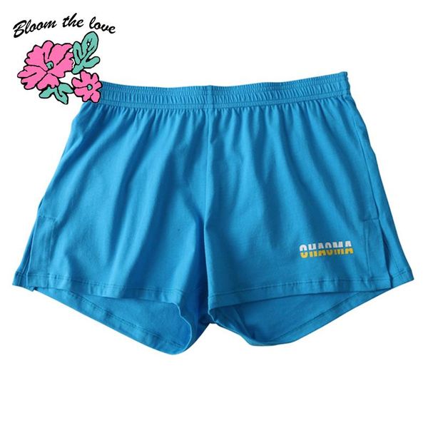 

underpants [bloom the love] home boxer arrow men underwear cotton mens boxers panties cuecas masculina man underpant boxershorts -3xl, Black;white