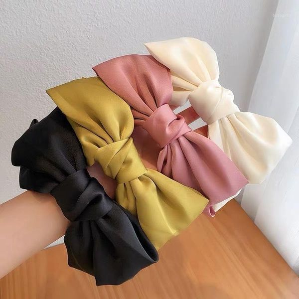 

japan and south korea big bow shape wash face hair band sweet lovely headdress simple fresh headband accessories1