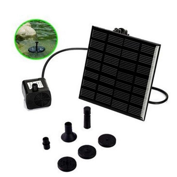 

watering equipments 7v solar water pump fountain garden floating plants power fountains pool home fish pond waterpump