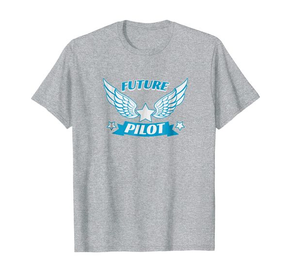 

future pilot aviation t-shirt, White;black