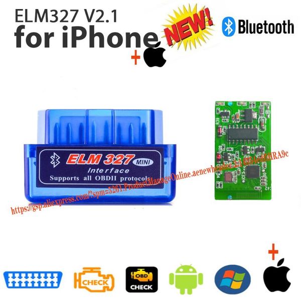 

diagnostic tools est super mini elm327 bluetooth v2.1 obd2 scanner elm 327 auto tool for and android