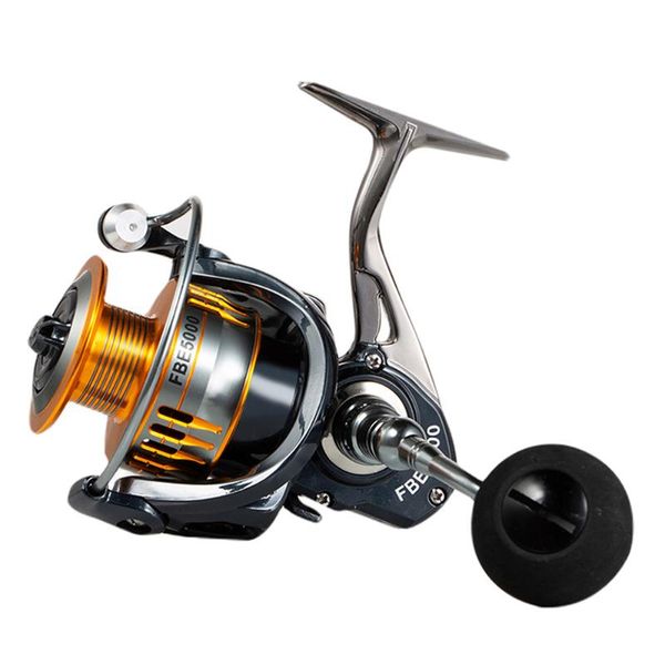 

saltwater spinning reels full metal fbe2000-7000 size cnc handle 5.0:1/4.7:1 gear ratio sea fishing tackle baitcasting