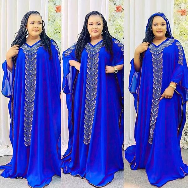 Ethnische Kleidung Stil afrikanische Kleider für Frauen Dashiki Diamant Kleidung Abaya Kaftan Robe Boubou Africain Design Afrika Kleid Outfit