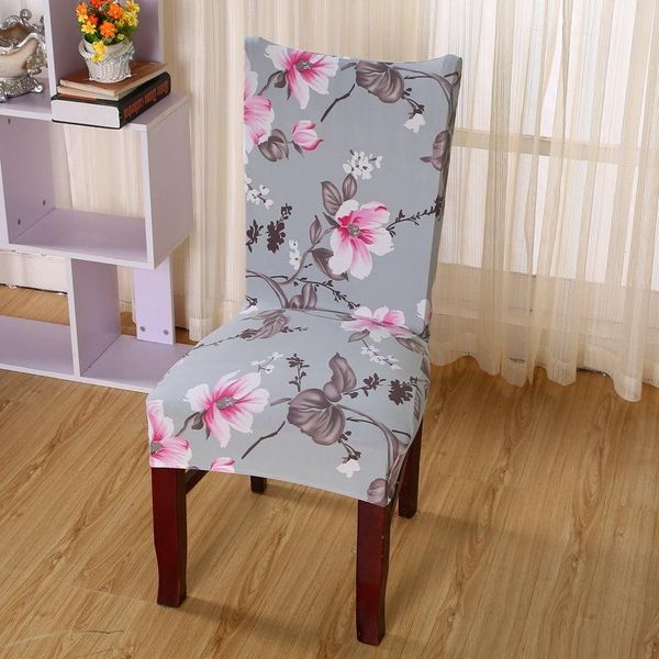 

chair covers floral vine pattern spandex stretch dining protector cover removable washable soft brief seat case for banquet