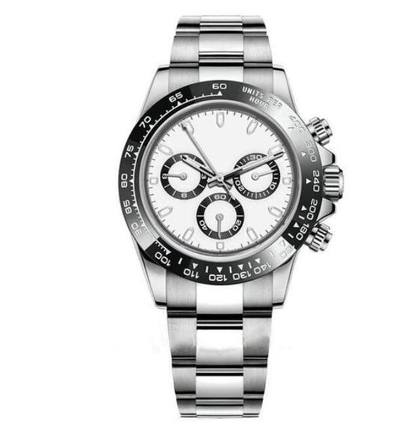 

men automatic watches 40mm stainless steel luminous waterproof calendar fashion sports mechanical watch 116500 116508 yellow gold green 1165