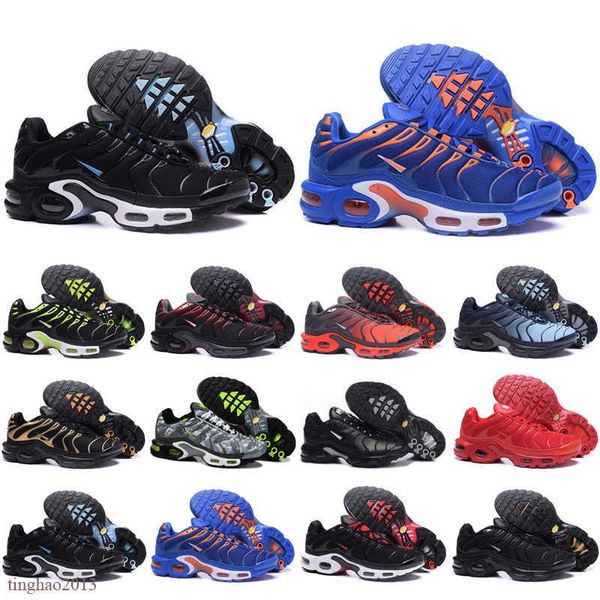 

2021 tn plus mens shoes volt black hyper psychic blue oreo purple womens breathable fashion sports sneakers trainers