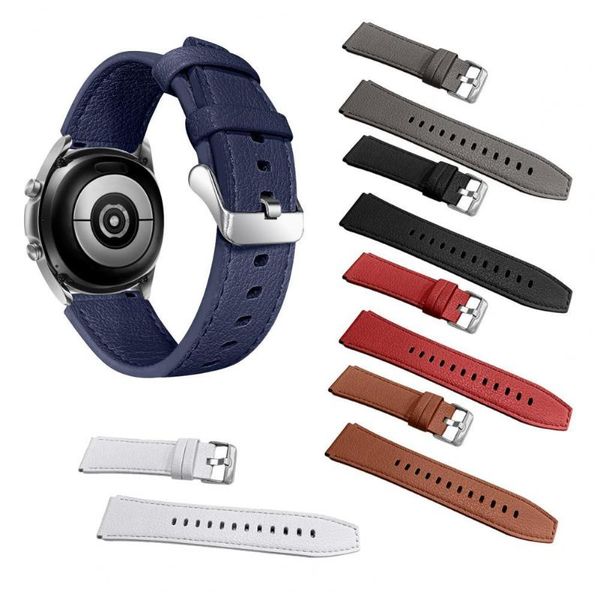 

watch bands durable fashion 22mm smartwatch band replacement no odor watchband wear-resistant, Black;brown