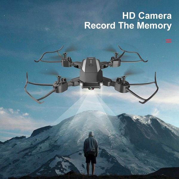 

mini drone 1080p with camera hd helicopter flight dual selfie fpv wifi foldable rc quadcopter toy for kid drones