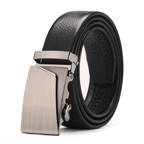 

milan luxury men designer belts letter alloy buckle women fashion belt leather classic girdle woyaofa1681129001, Black;brown