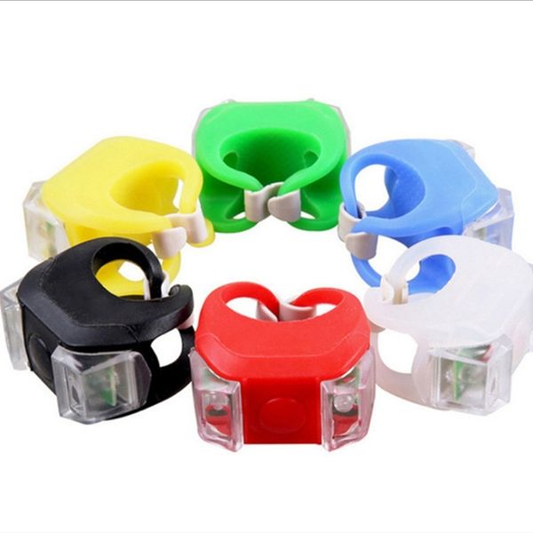 

bicycle tail led frog riding warning scooter led silicone lamp
