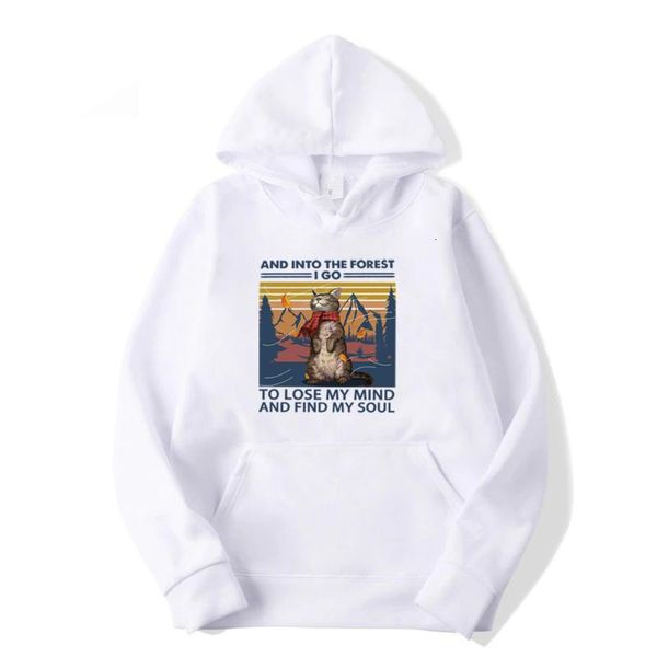 

& men's hoodies sweatshirts kawaii cat cute anime style cats 2021 winter mens hip hop warm harajuku thick clothes pullovers, Black