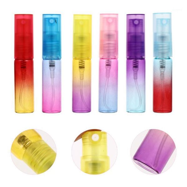 

storage bottles & jars 20pcs 5ml refillable perfume container atomizer glass spray