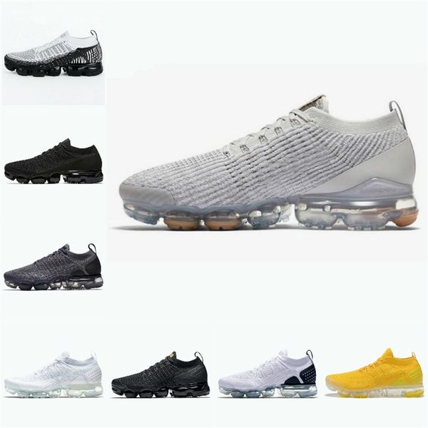 

2021 new 1.0 fly 2.0 knit 3.0 mens running shoes triple black white volt cinder moc dusty cactus womens trainers cushion sports sneakers
