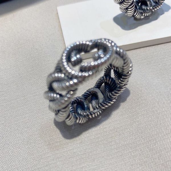 

s925 silver fashion thread ring exclusive fine jewel