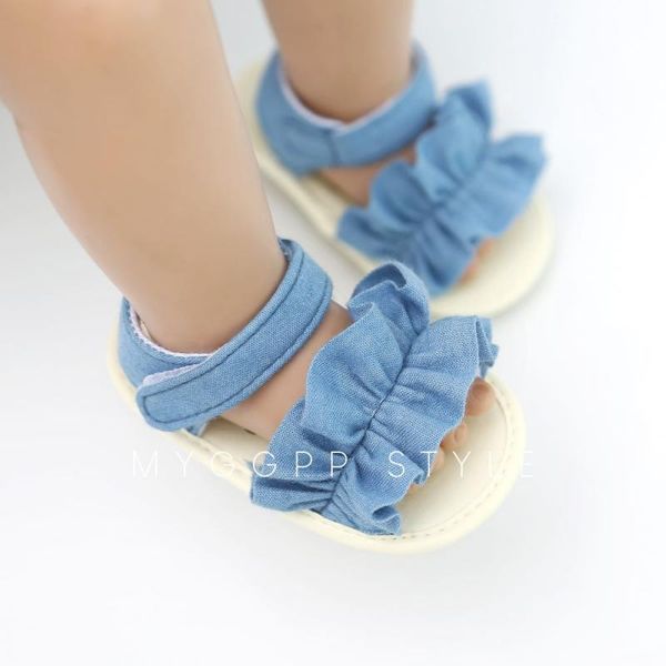 

first walkers breathable summer baby girls sandals, toddlers simple style solid color soft sole shoes outdoor indoor prewalker