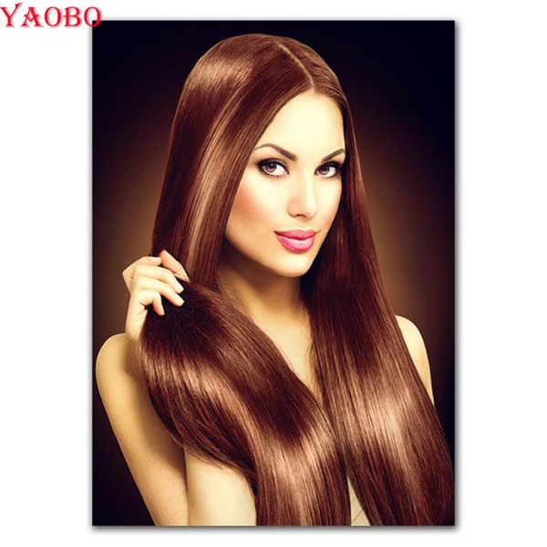 

diamond painting 5d diy beauty hair embroidery square rhinestone paintings crafts arts mosaic barber shop po decor