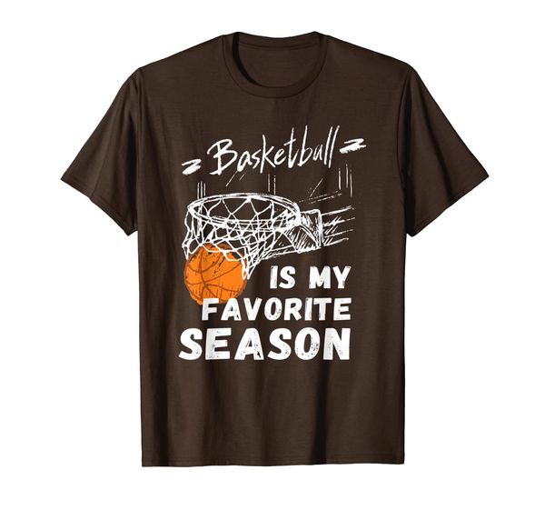 

Basketball Is My Favorite Season Gift T-Shirt, Mainly pictures