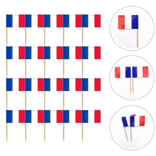 

garden decorations 200pcs national flag pattern cocktail toothpicks dessert ers fruit decor