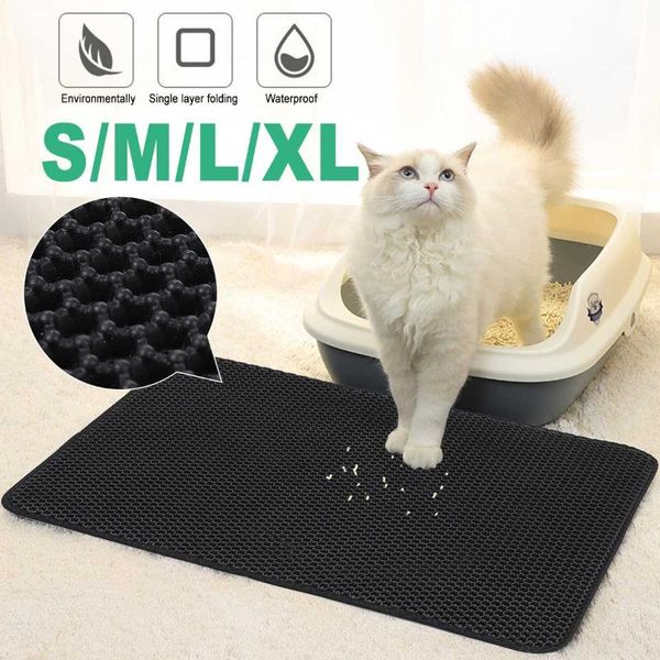 

cat beds & furniture waterproof pet litter mat kennel bed pads trapping pets box product for cats house cleaning