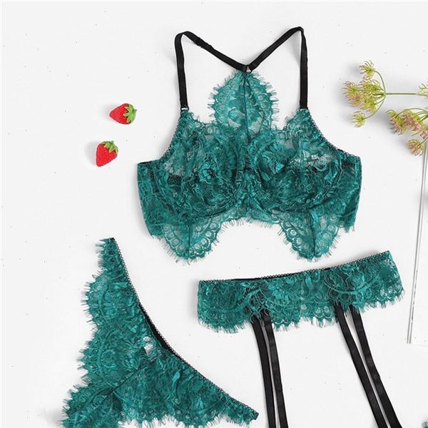 

bandage silk pajamas womens sleepwears satin underwear set lace nightdress robe lingerie sleepwear lady erotic panties, Black;red