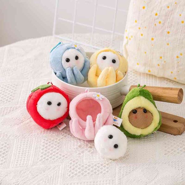 

new creative toys cute pendant doll ocs fruit plush toy key chain for girls