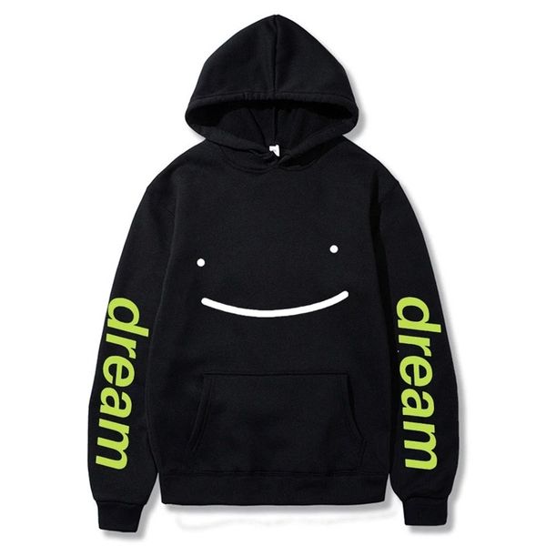 

dreamwastaken dream team fashion men hoodie sweatshirt, Black