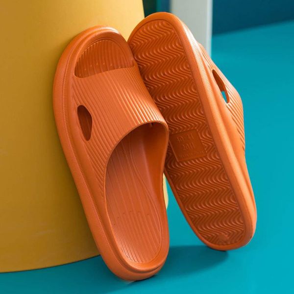 

slippers summer women indoor floor flat shoes flip flops female bathroom home zapatillas de hombre slipper, Black