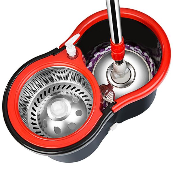 

buckets mop lever rotation universal hand-automatic water-splitting household lazy one mopping bucket net