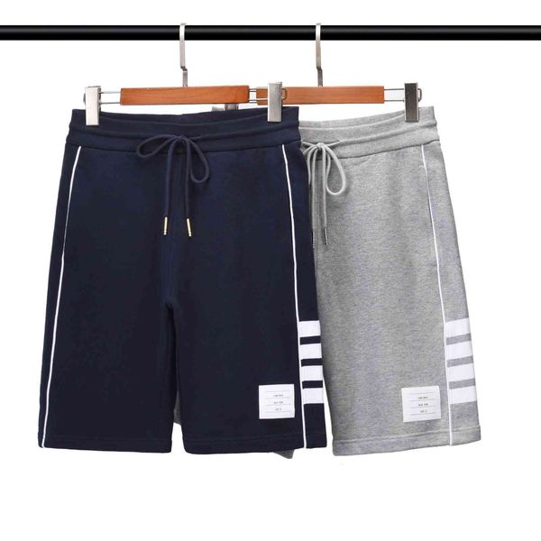 

design clothing brun new yarn dyed shorts striped pant casual pants, Black
