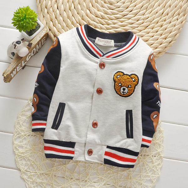 Capispalla per bambini Cappotto per bambina Abbigliamento per bambini Baseball Maglione per neonato Camicia per bambino Giacca di marca di moda VESTITO