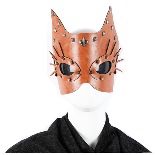 

halloween christmas cat mask punk party role-playing funny easter mask cos movie game crafts collection fancy dress party cosplay, Black
