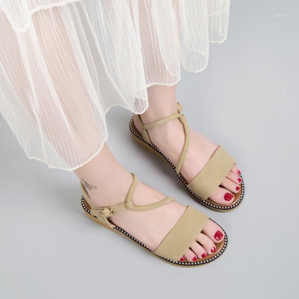 

women gladiator sandals summer shoes flats female sandalen ladies buckle1, Black