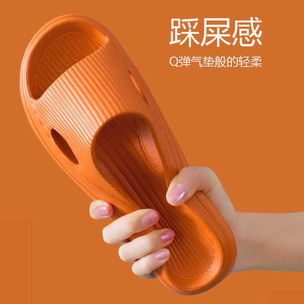 

home family lovers light comfortable sals for men and women l bathroom anti slip fashion simple slippers, Black