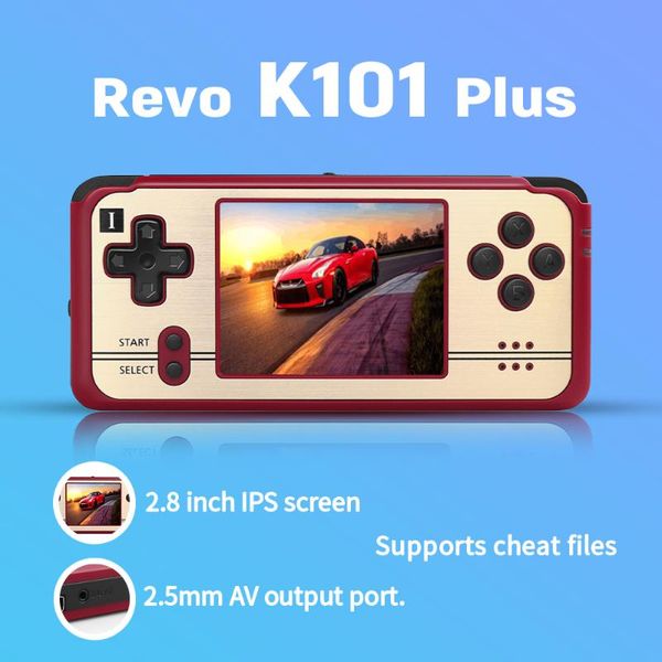 

portable game players k101 plus retro handheld 64 bit video player support tv connection