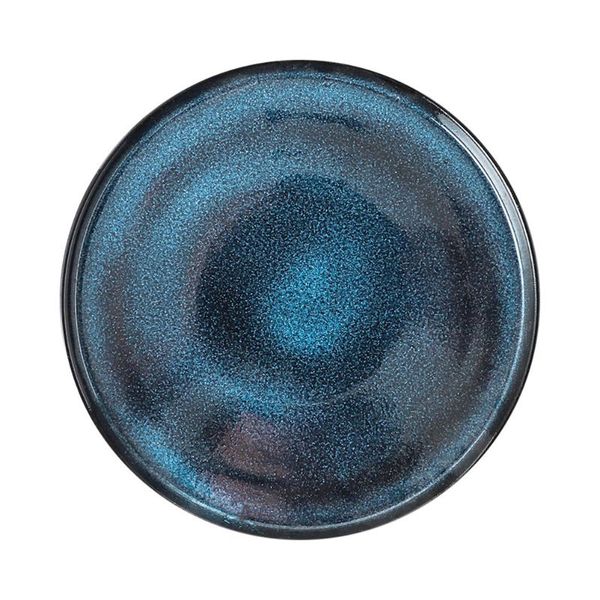

dishes & plates 1pc ceramic steak dish multi-functional plate smooth surface snack pan for decor home