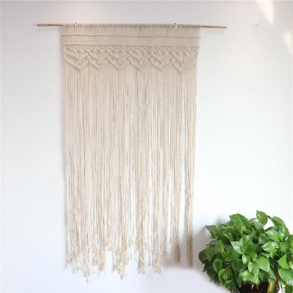 

tapestries bohemian wall hanging shelf handmade cotton rope rack plant holder decoration for kids rooms living room tapestry