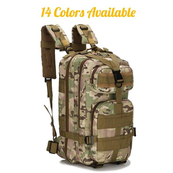 

outdoor bags waterproof tactical army military backpack 30l 3p softback bug rucksack hiking camping hunting