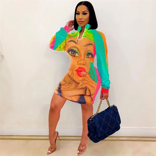 

tzw sh7240 casual plus size es fashion graffiti women's largesh7240 casual fashion spring graffiti dresswomen's spring dress large