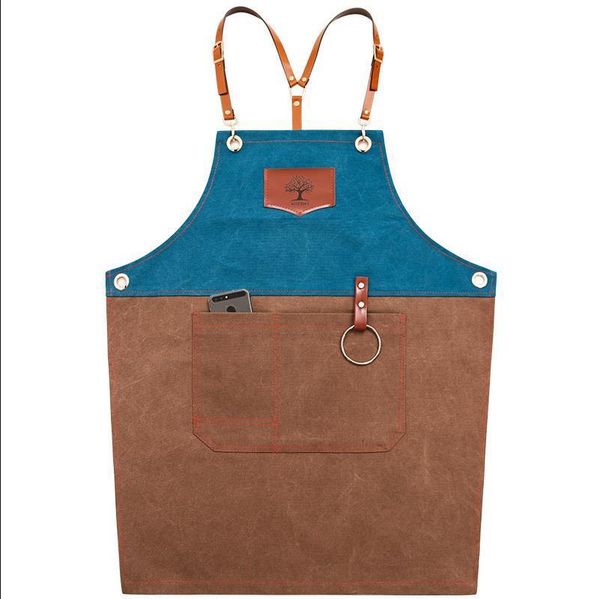 

aprons denim apron home kitchen restaurant waiter barber baking milk tea shop men's and women's workwear