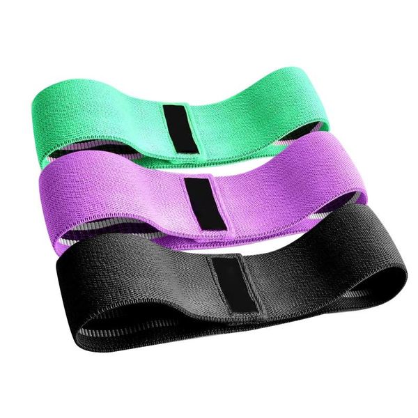 

3 pcs resistance band yoga pilates home exercise workout strength elastic belt fitness training expander adjuvant a20 bands